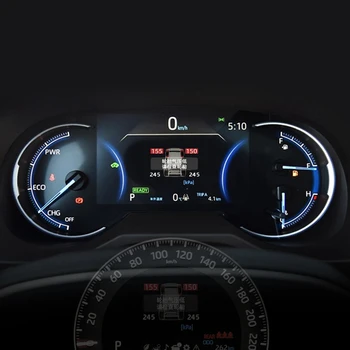 Автомобилна система за контрол на налягането в гумите TPMS Цифров LCD дисплей на таблото за Toyota Rav4 2019 2020 Xa50