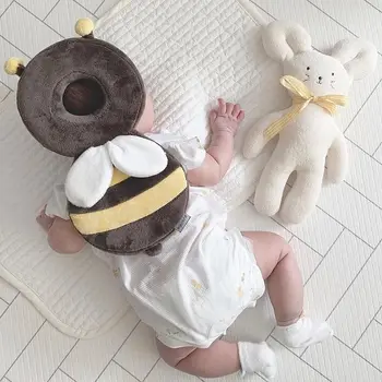 Многофункционална детска възглавница за бебета, предотвращающая коленопреклонение, възглавница за главата на бебето, възглавница на гърба, с която детето се научава разходки на пчелите.
